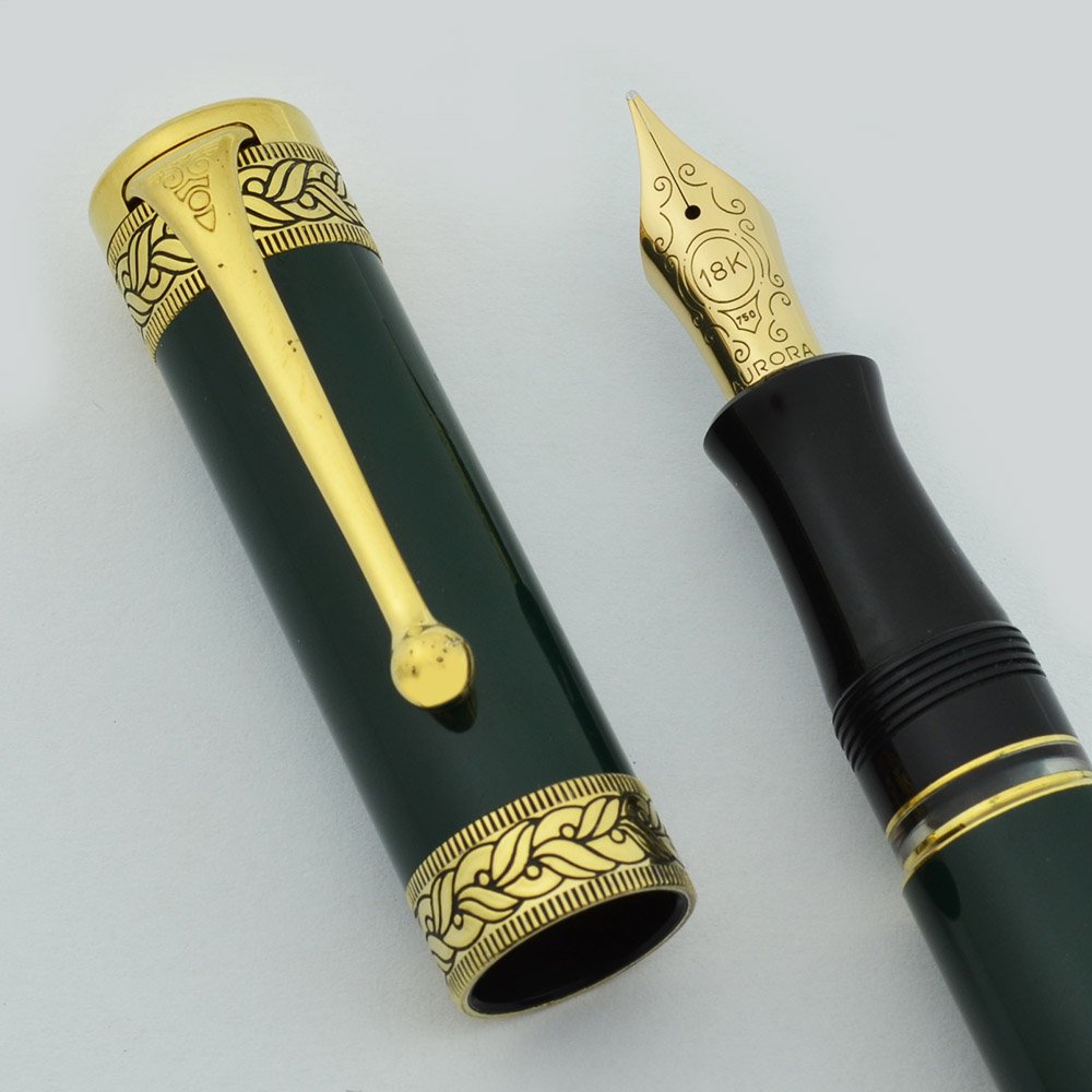 Aurora Dante Alighieri Limited Edition Fountain Pen Green